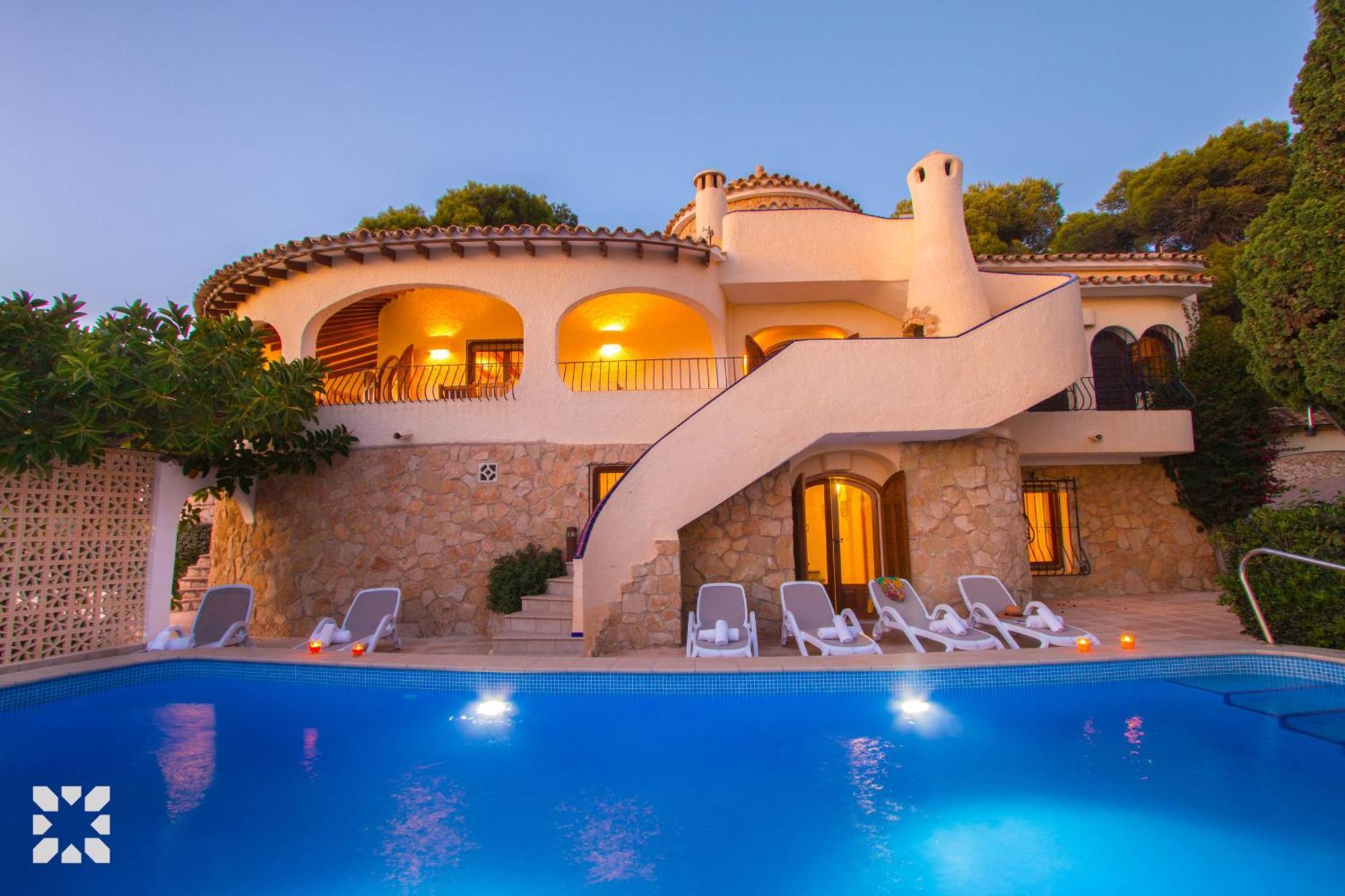 Villa Dauphin By Abahana Villas Moraira Esterno foto