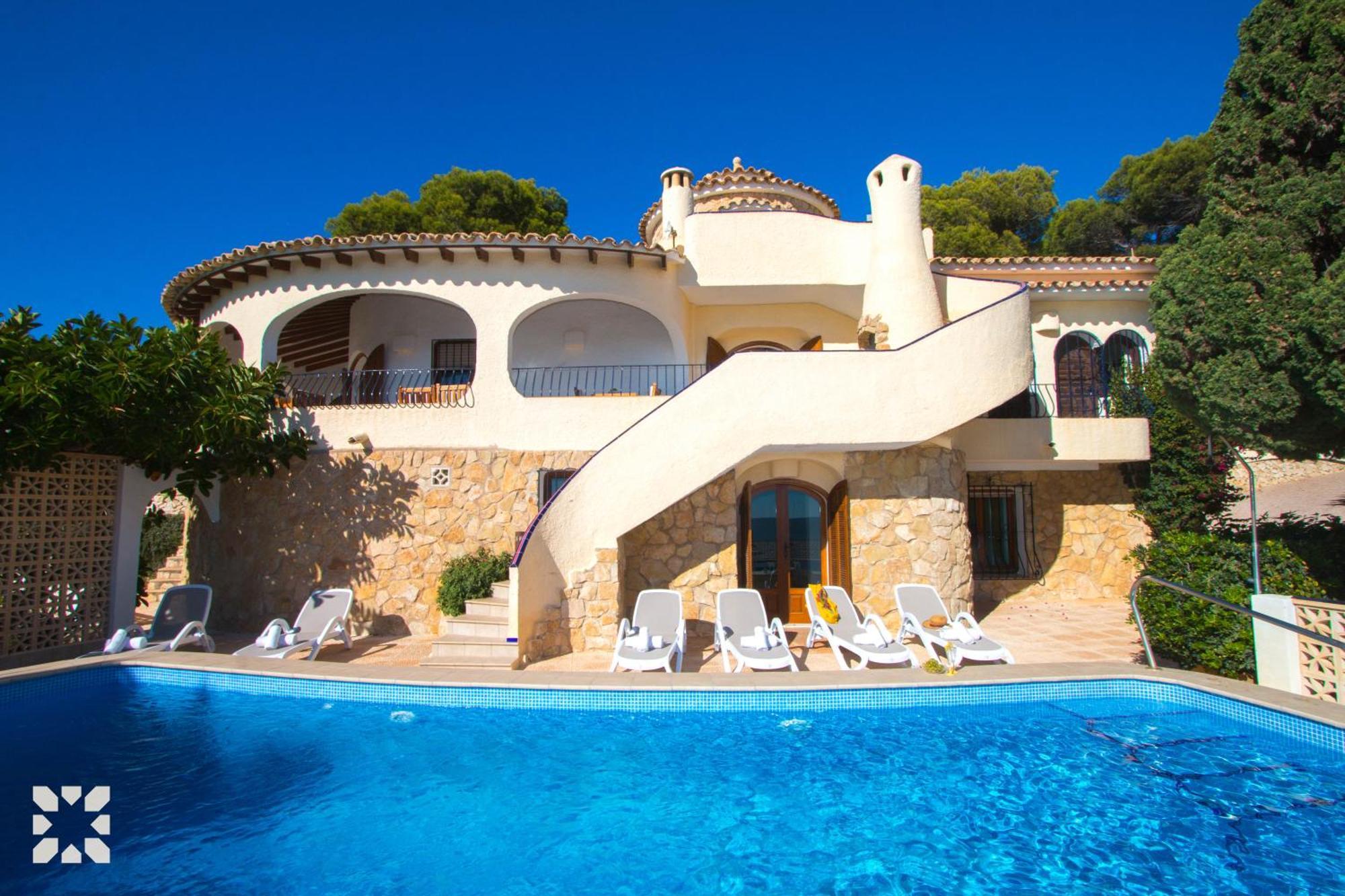 Villa Dauphin By Abahana Villas Moraira Esterno foto